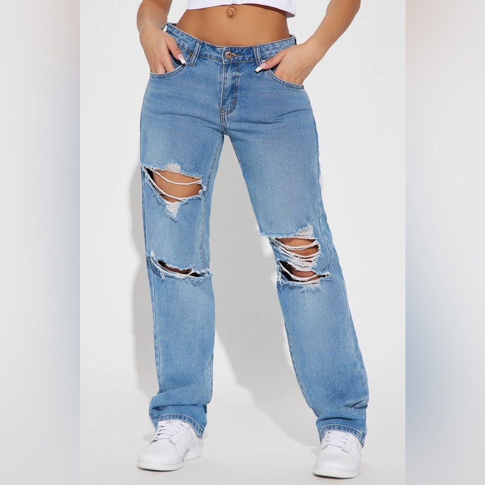 Low rise jeans, size 1